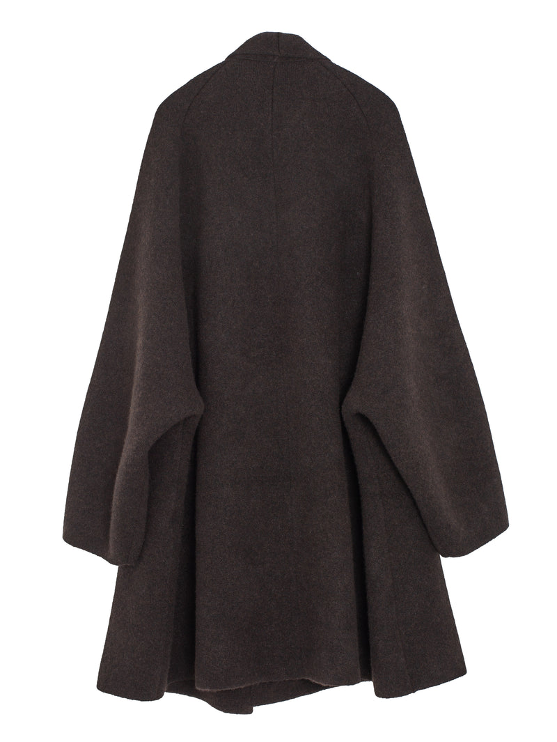 Double Time Wool Double Breast Coat Moro