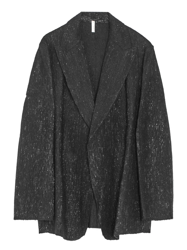 Sparkling Wool Blend Jacket Black