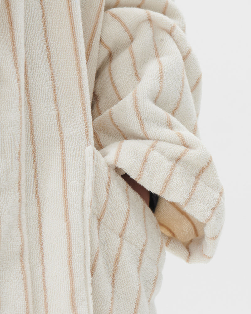 Classic Bathrobe Sienna Stripes