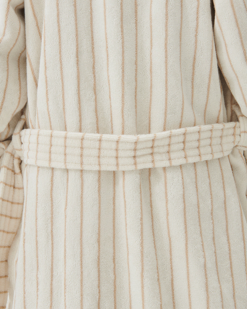 Classic Bathrobe Sienna Stripes