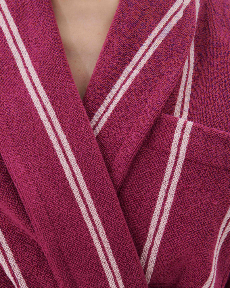 Classic Bathrobe Striped Venice