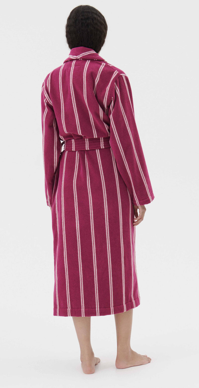 Classic Bathrobe Striped Venice