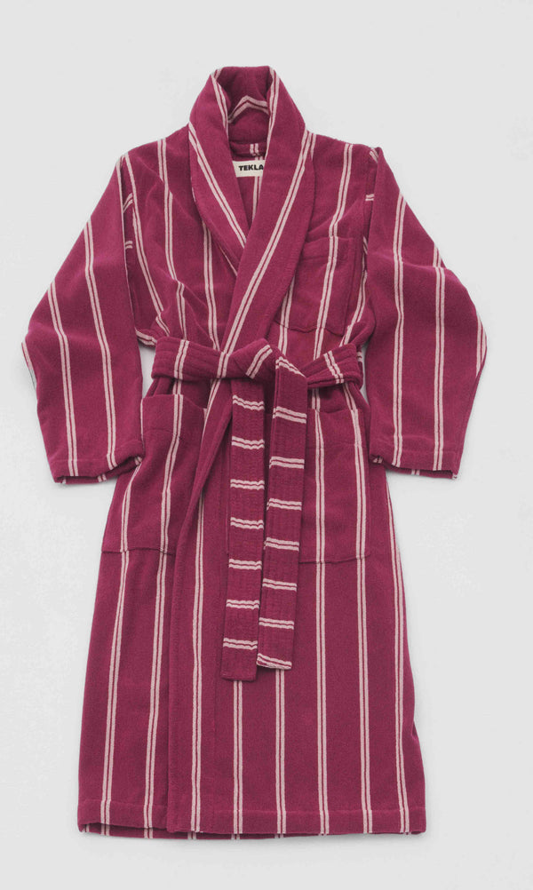 Classic Bathrobe Striped Venice