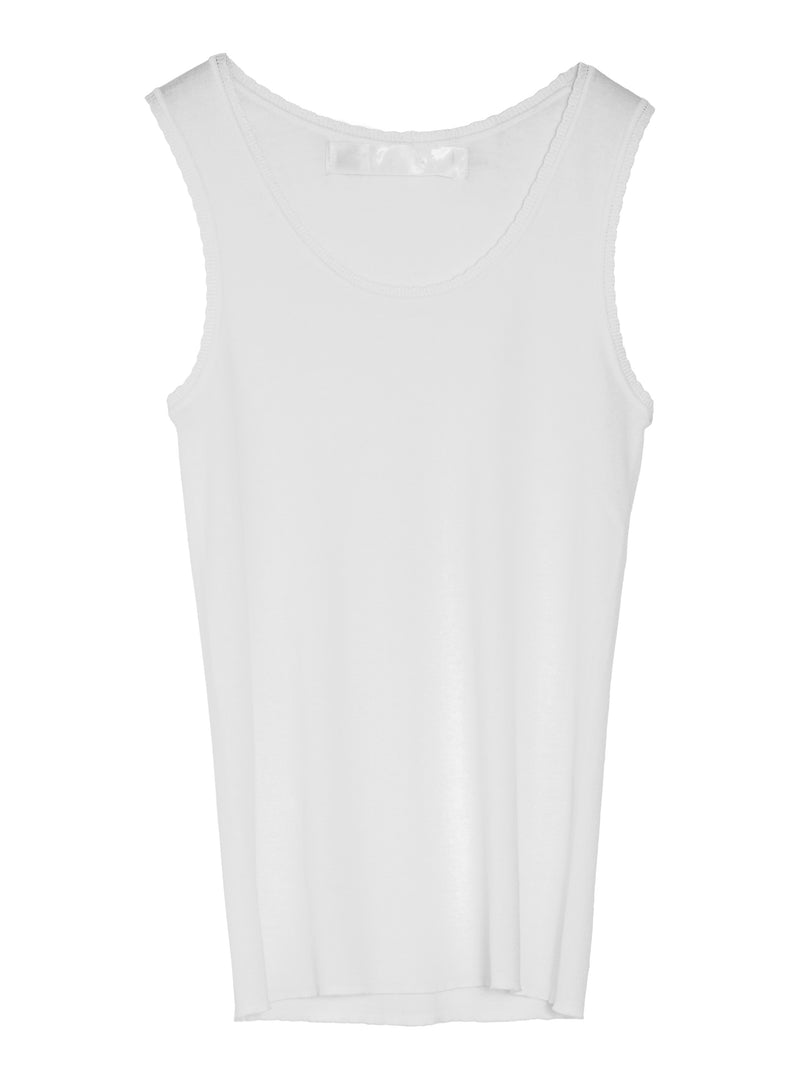 CDG Knitted Tanktop Off White