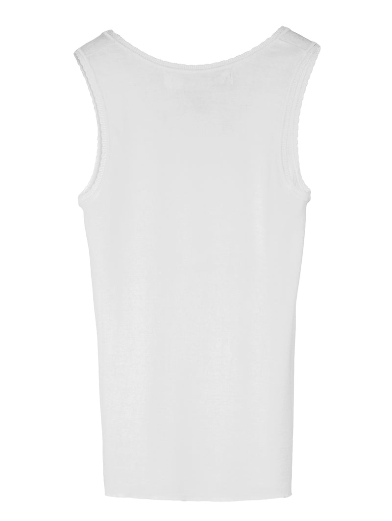 CDG Knitted Tanktop Off White