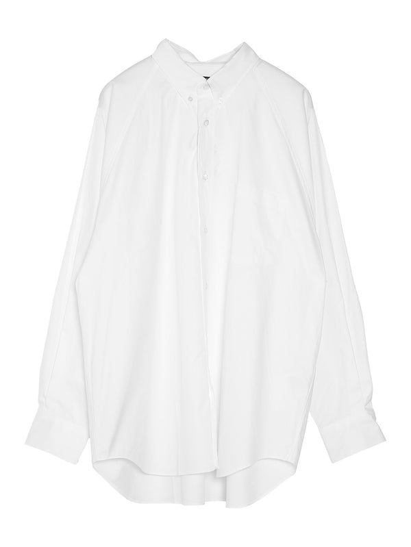 CDG Button Down White Shirt