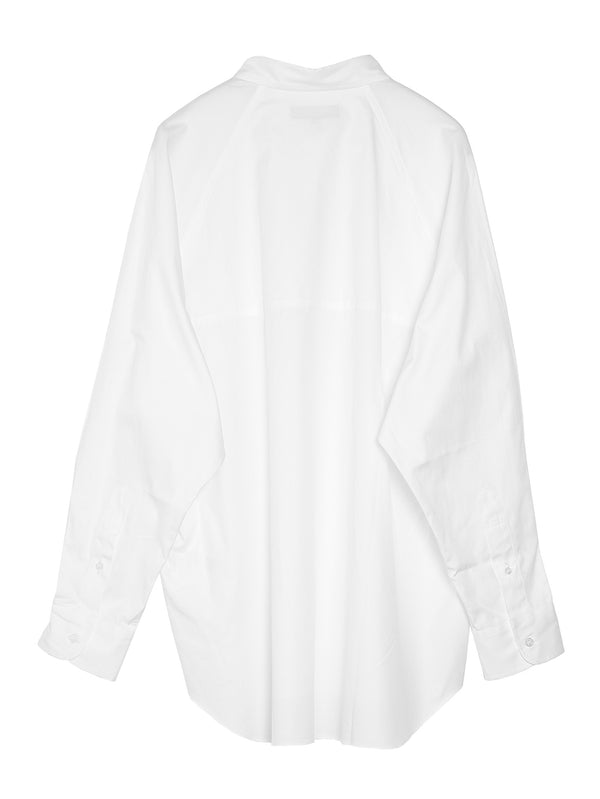 CDG Button Down White Shirt