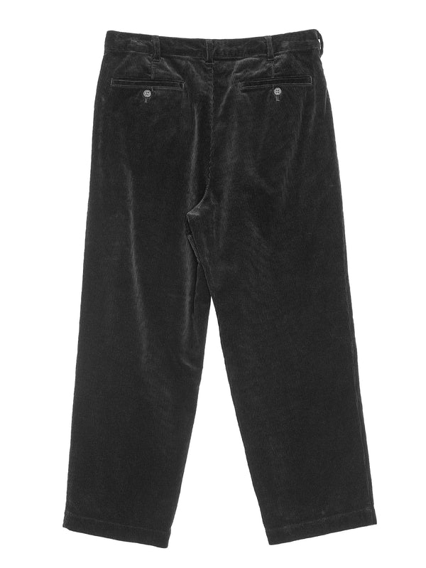 CDG Two Pocket Corduroy Pants Black