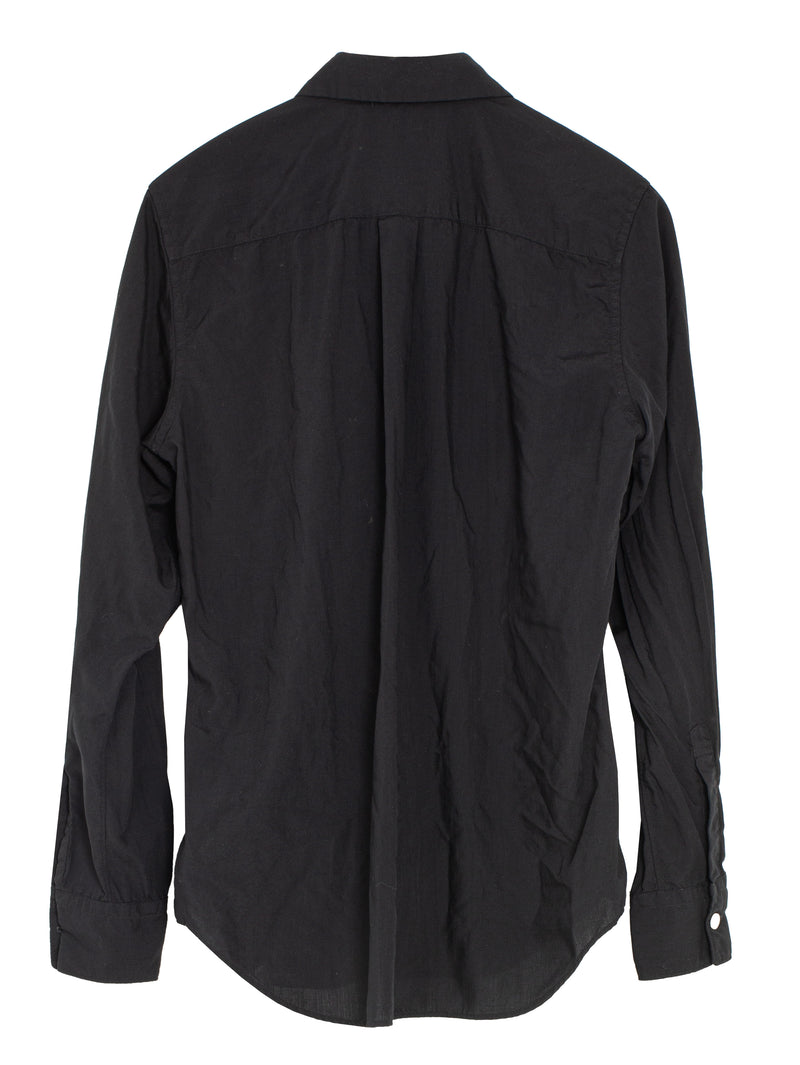 CDG Polyester Broad Thin Garment Treated Black