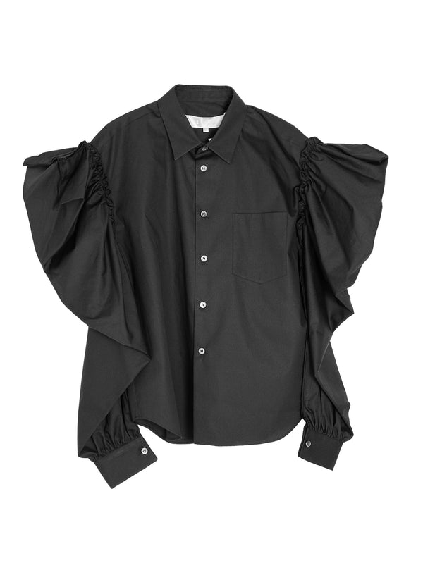 CDG Butterfly Sleeve Blouse Black