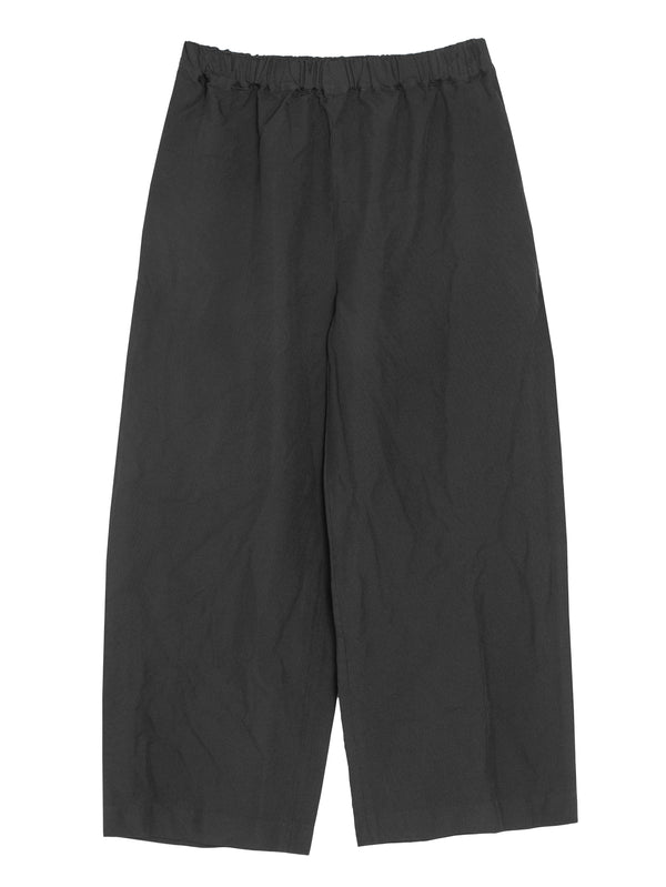 CDG Wrinkled Drawstring Pants Black