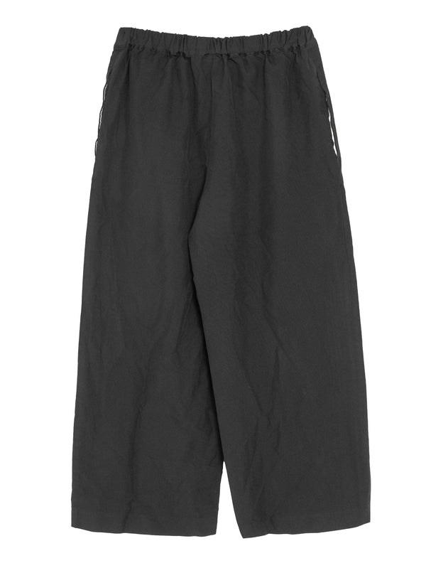 CDG Wrinkled Drawstring Pants Black