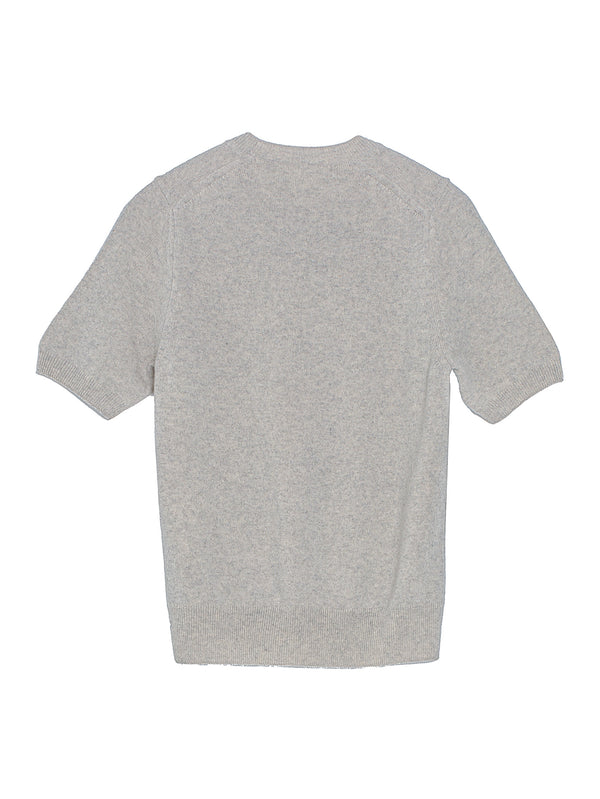 CDG Knitted Cashmere T-Shirt Heather Grey