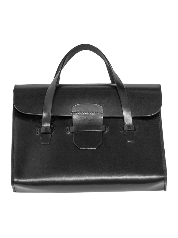 CDG Handbag Black Leather