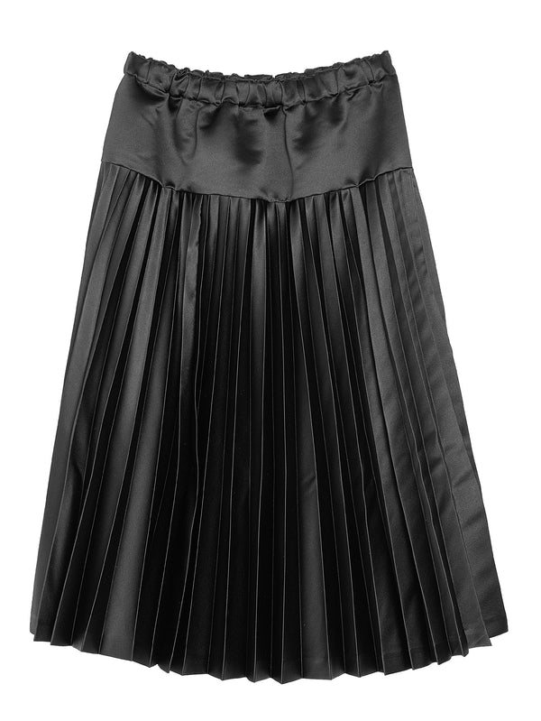 CDG Pleated Skirt Black