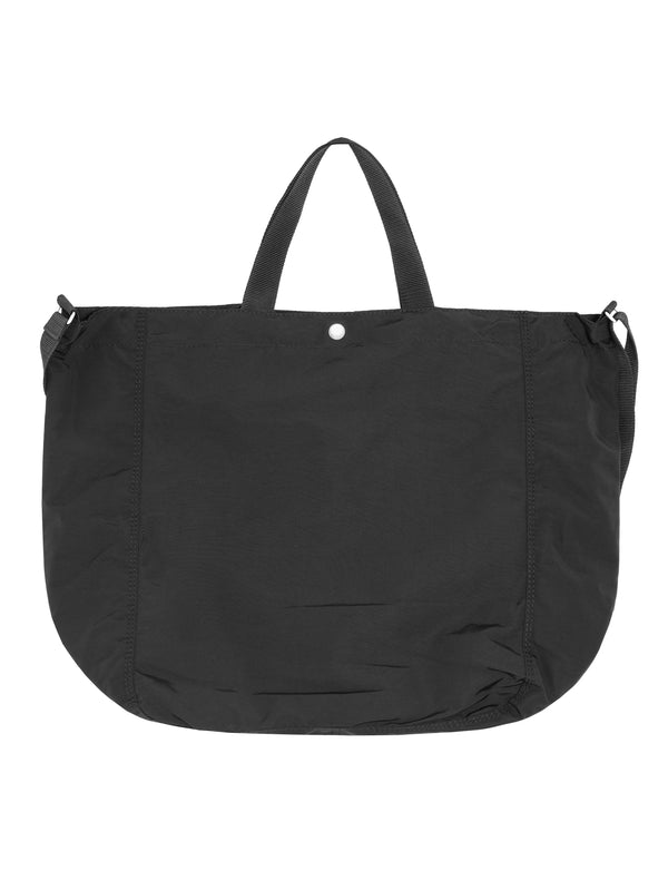 CDG Cotton Nylon Gros Grain Bag Black