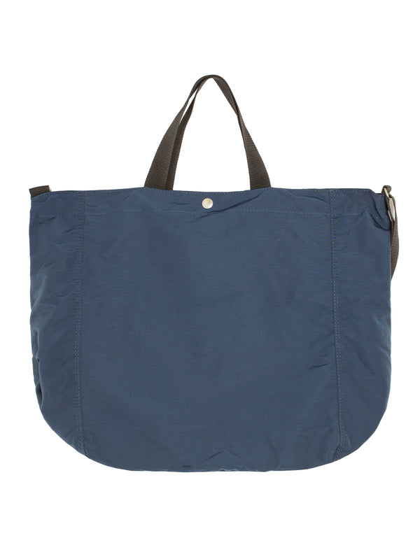 CDG Cotton Nylon Gros Grain Bag Navy