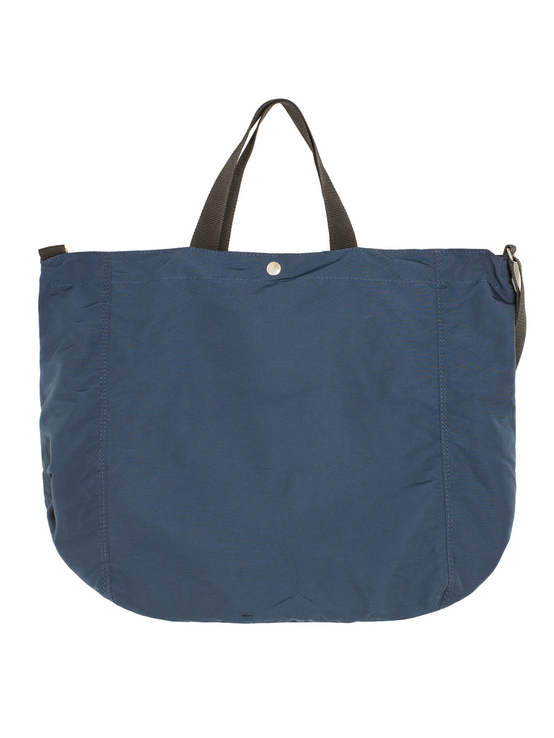 CDG Cotton Nylon Gros Grain Bag Navy