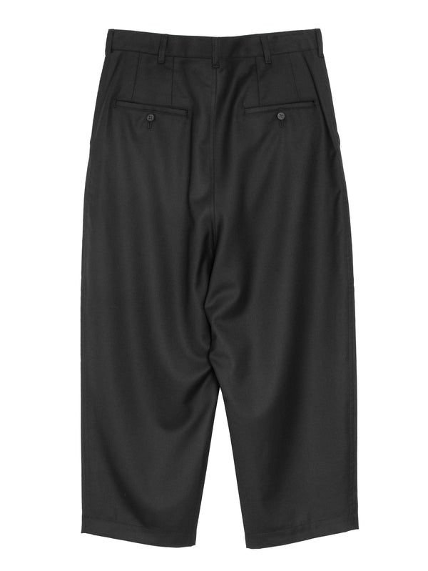 CDG Wool Gabardine Pants Black