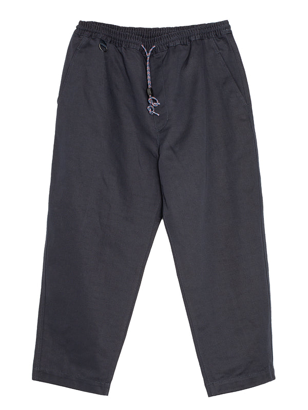 CDG Cotton Linen Trousers Navy