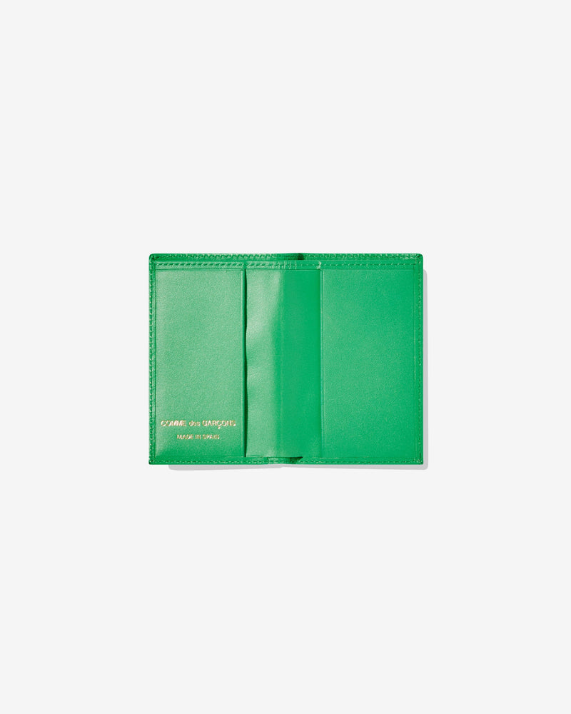 CDG Classic Line Card Wallet Green