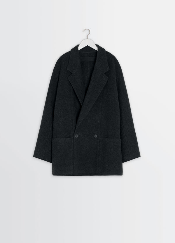 Felt Wool Jacket Black