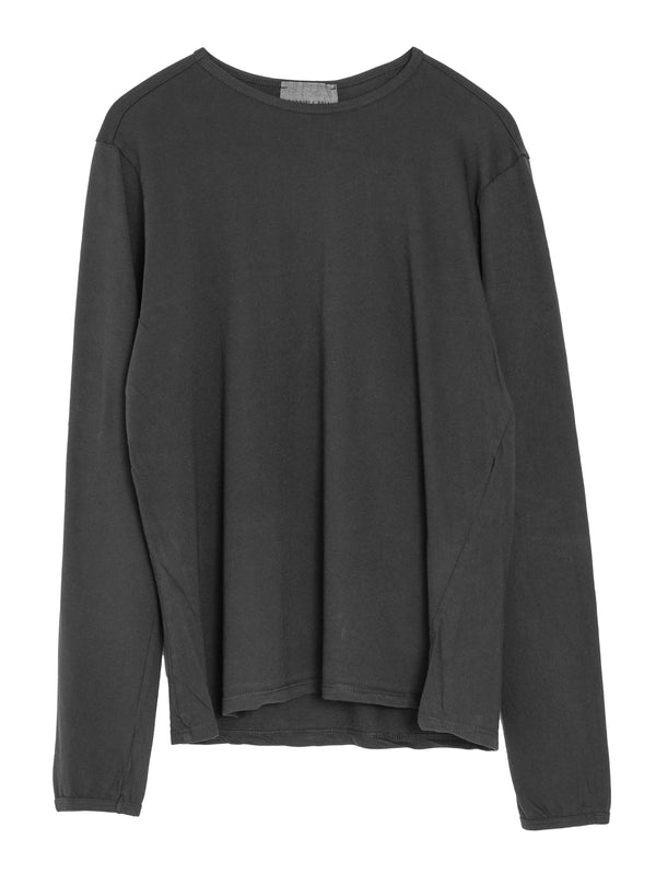 No.87 Organic cotton Long Sleeve T-Shirt Black