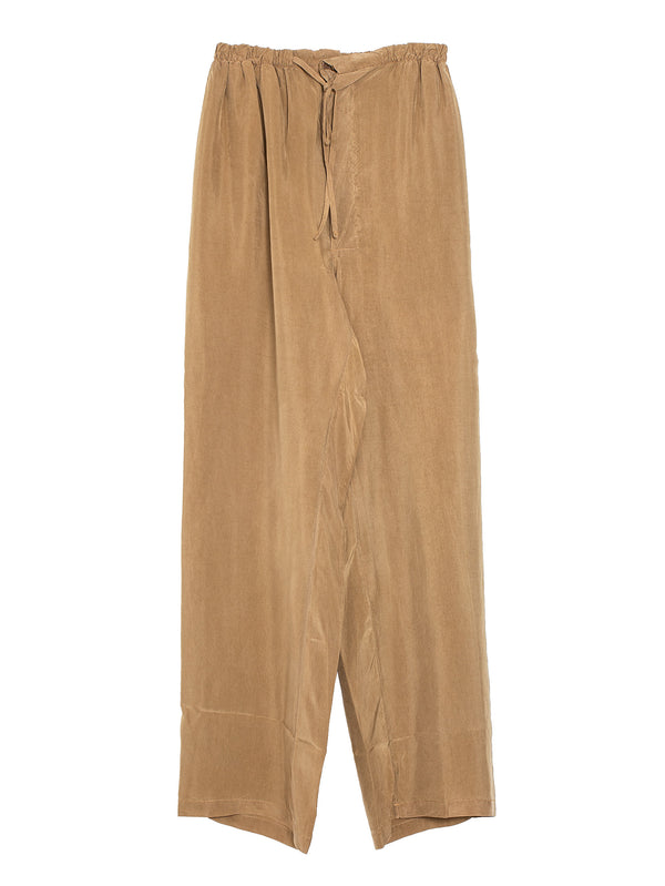 No.288 Cupro Trousers Brown