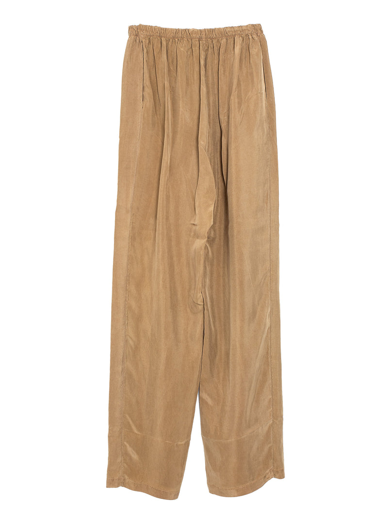 No.288 Cupro Trousers Brown