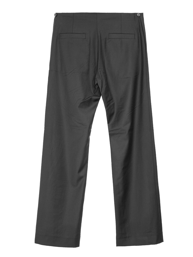 No.205Loro Piana Fine Wool Trousers Black