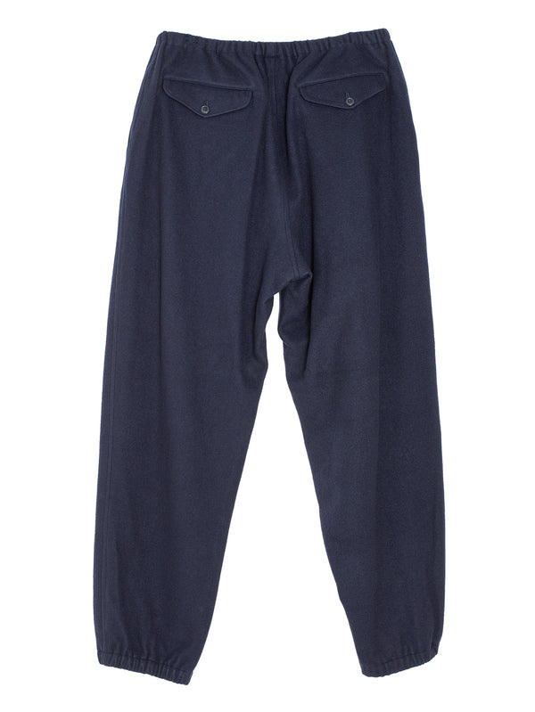 Cashmere Drawstring Pants Navy