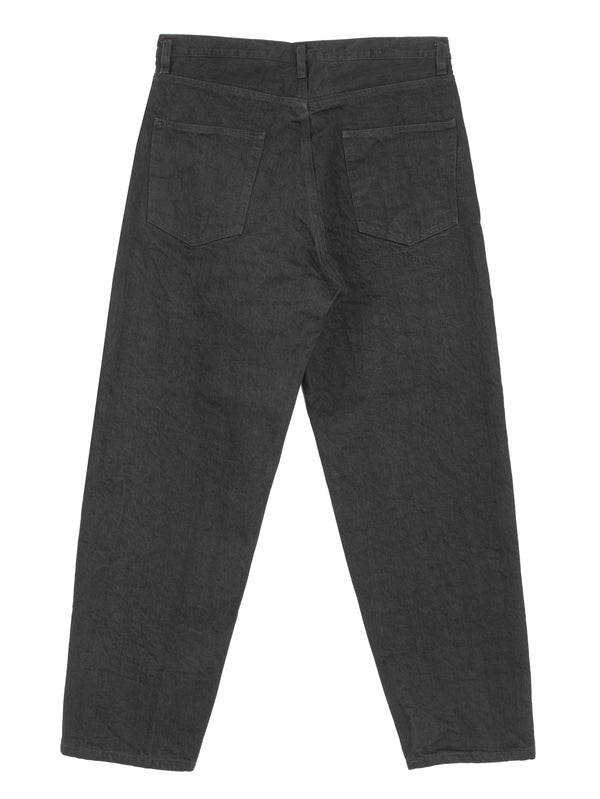 Denim Tapered Pants Black