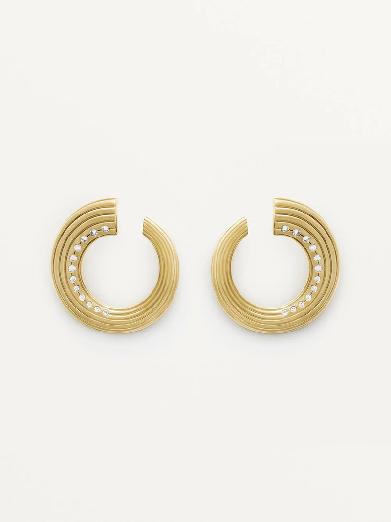 Croissance Illimitée Pavé Earrings