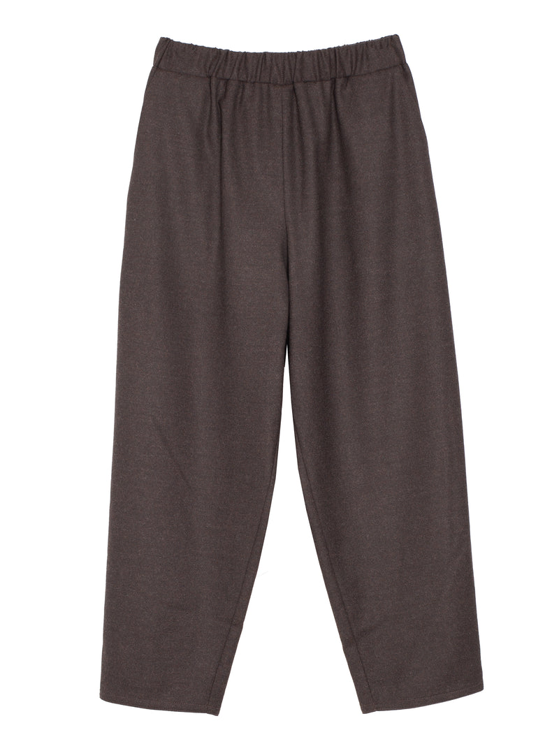 Carrot Pants Flannel Ebano