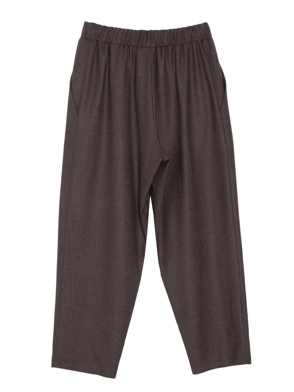 Carrot Pants Flannel Ebano