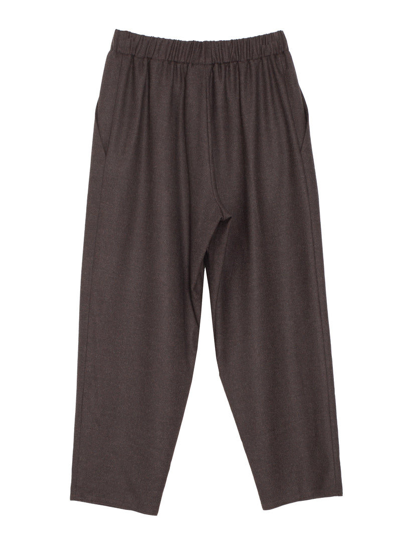 Carrot Pants Flannel Ebano