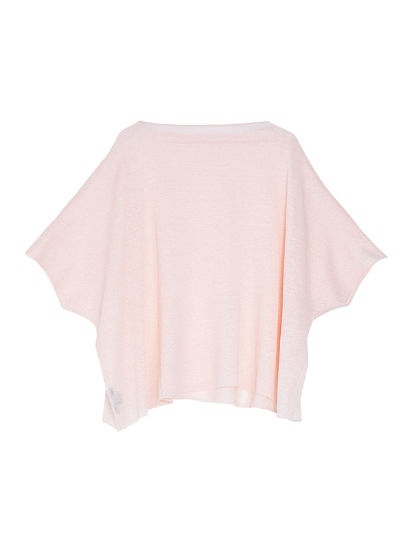Easy T-Shirt Linen Knit Cherry Blossom