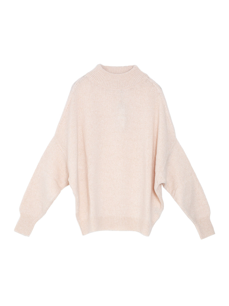 Regular Round Neck Sweater Fleece Under The Snow