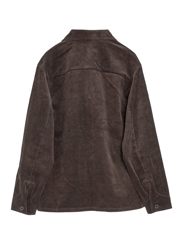 Three Pocket Jacket Sumi Ink Corduroy Brown
