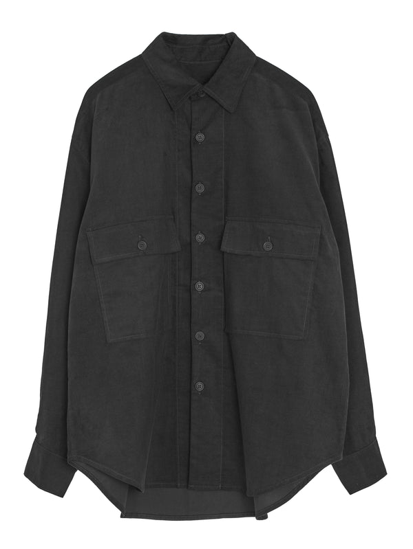 Big Shirt Pinwale Corduroy Navy