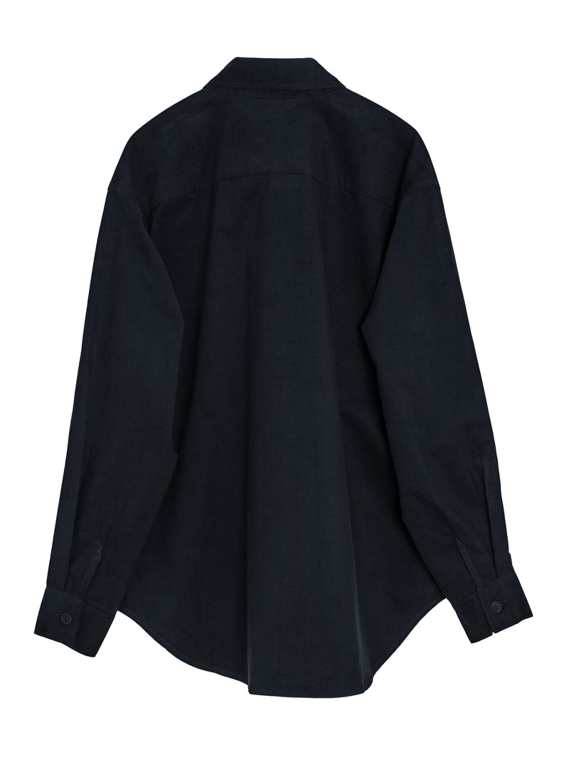 Big Shirt Pinwale Corduroy Navy