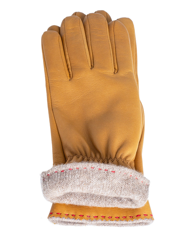 Women’s Handmade Leather Cashmere Miel Glove