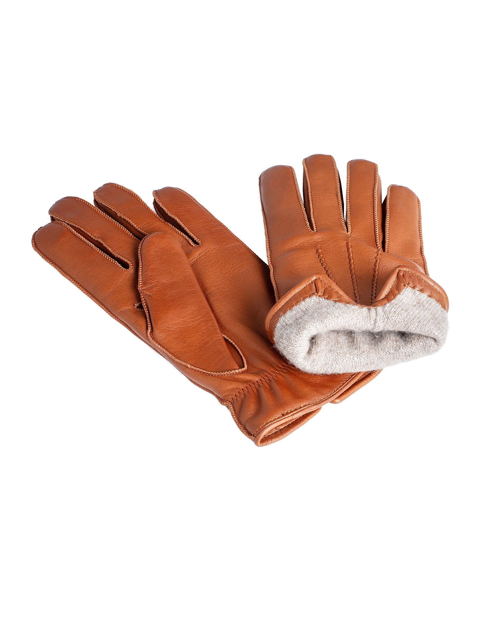 meier brücher handschuhe Meier Bruecher Men's Lambskin Leather and Cashmere Gloves Noix – Opia