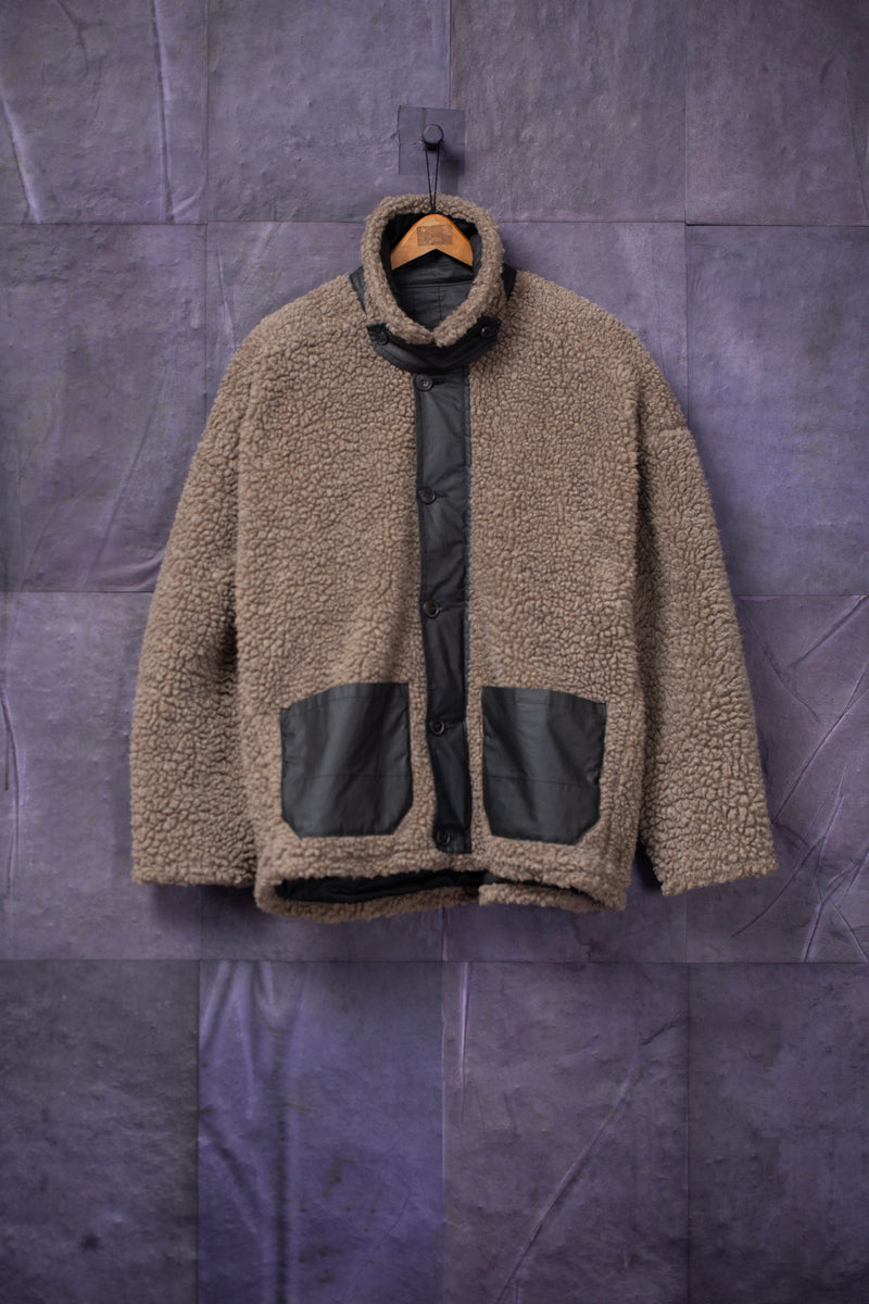 Jacket Nr. 57 Teddy Natural Grey