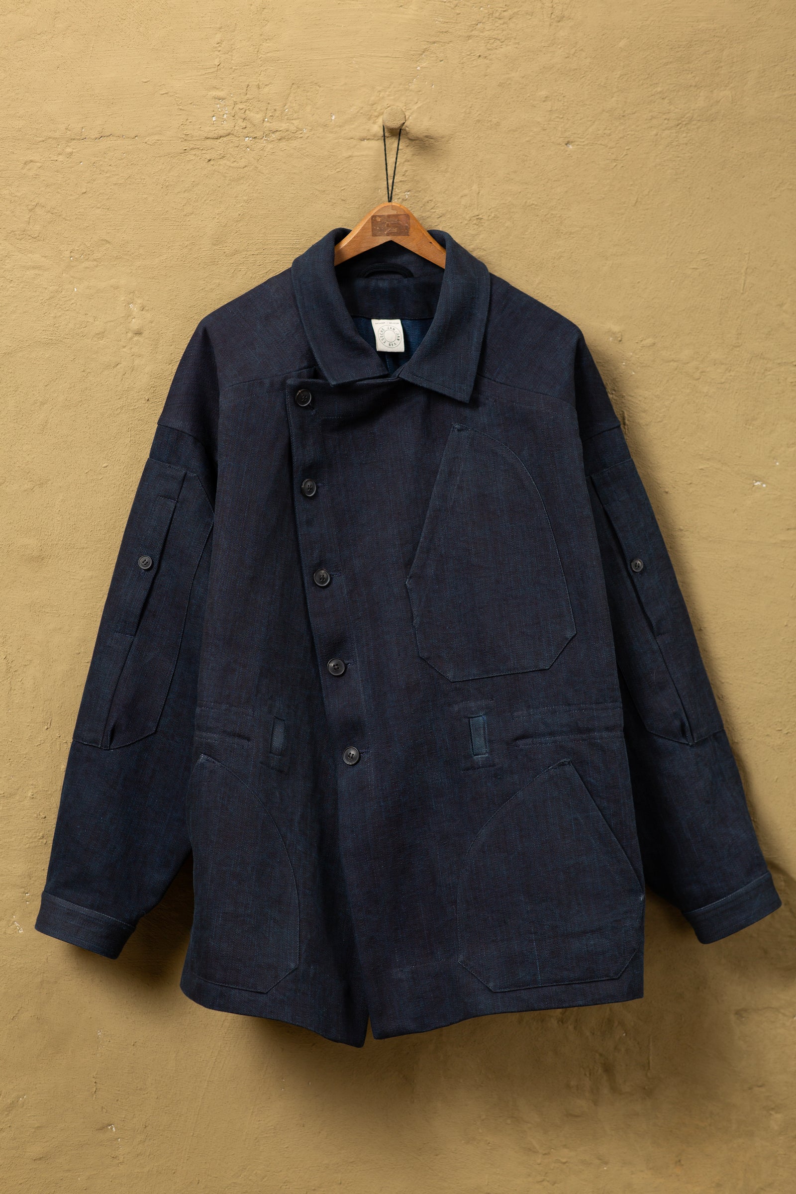 ジャケット・アウター JAN-JAN VAN ESSCHE JACKET#60-SUMI DENIM JACKET_60_SUMI_DENIM_AIZOME_OV