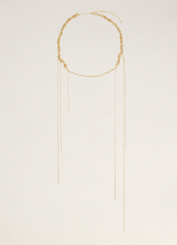 Tangle Necklace Gold