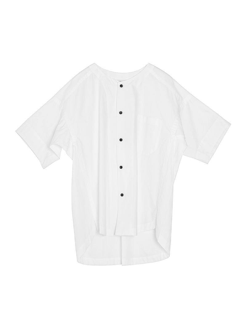 Shirt Nr.105 Cotton Hemp Poplin White