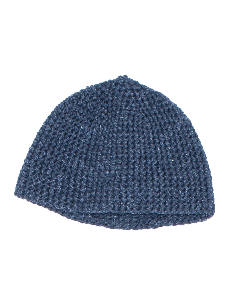 Beanie Nr. 7 Wool Lino Anthracite