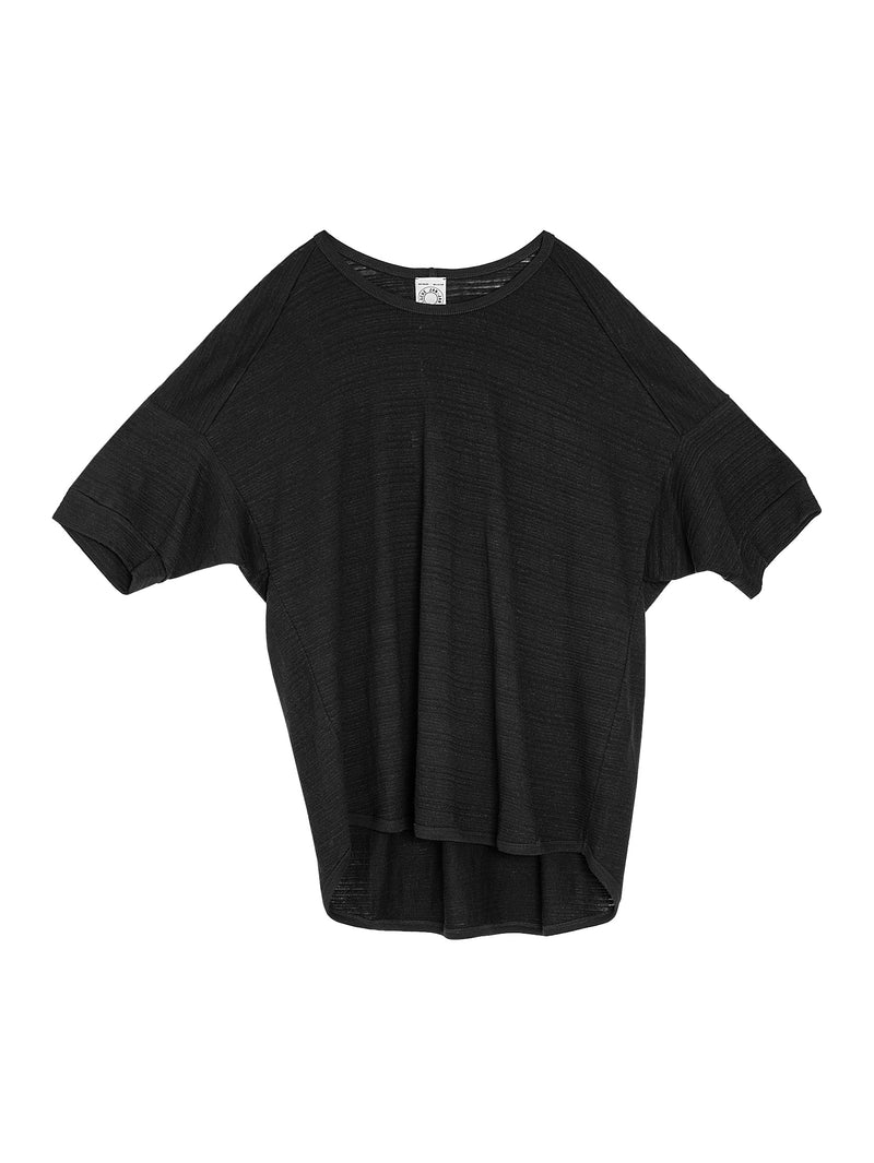 Tee Nr.86 Ripple Jersey Black