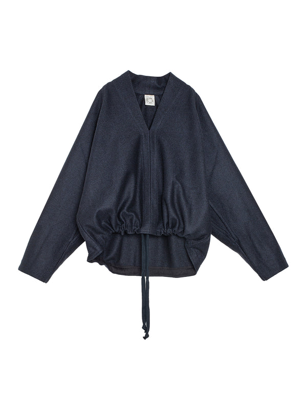 Sweat Nr. 62 Yak Wool Twill Night Blue